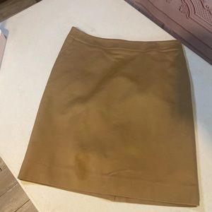 Pencil skirt, zipper back, split seam, lined.  Never worn.